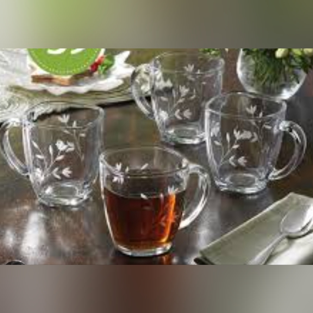 Princess House tazas set de 4